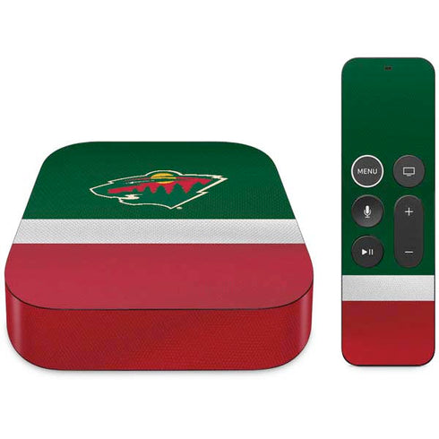 NHL Minnesota Wild Jersey Apple TV Skin